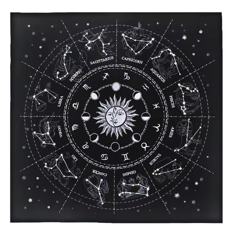 Black Astrology Cloth