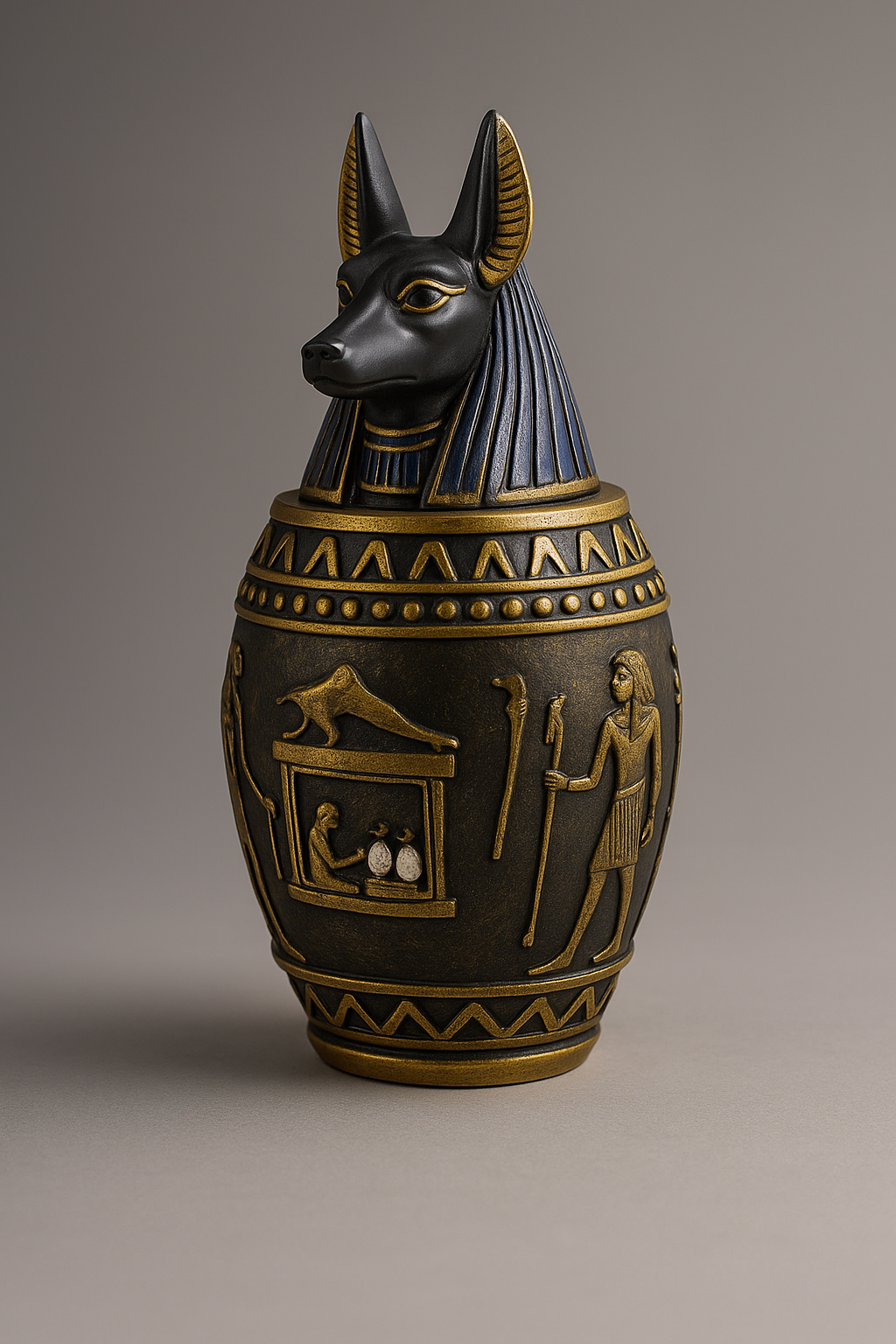 Anpu Canopic Vessel