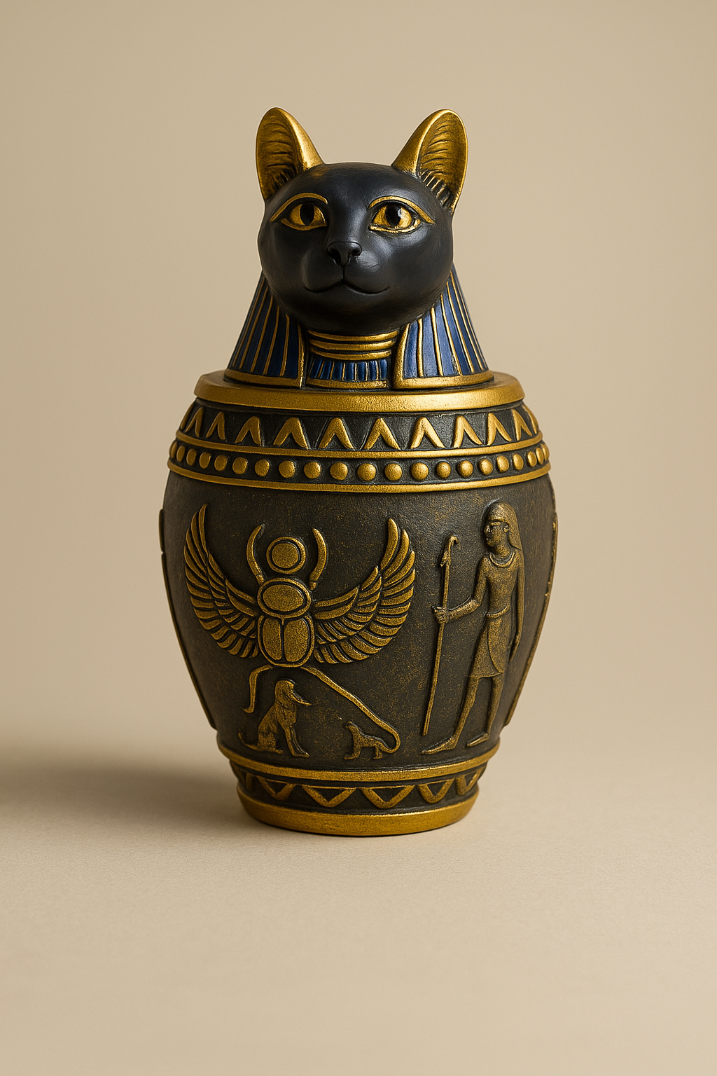 Baset Canopic Vessel